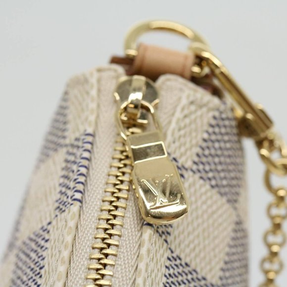 Damier Azur Eva 2Way Shoulder Hand Pouch - Picture 9 of 11
